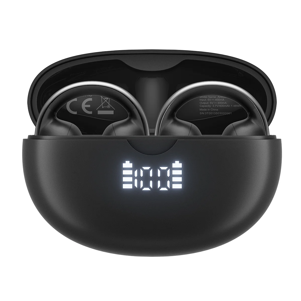 Blackview AirBuds 13 IPX7 wasserdichte Smart Noise Reduction Bluetooth 5.4 Clip-on OWS Ohrhörer - Image 3