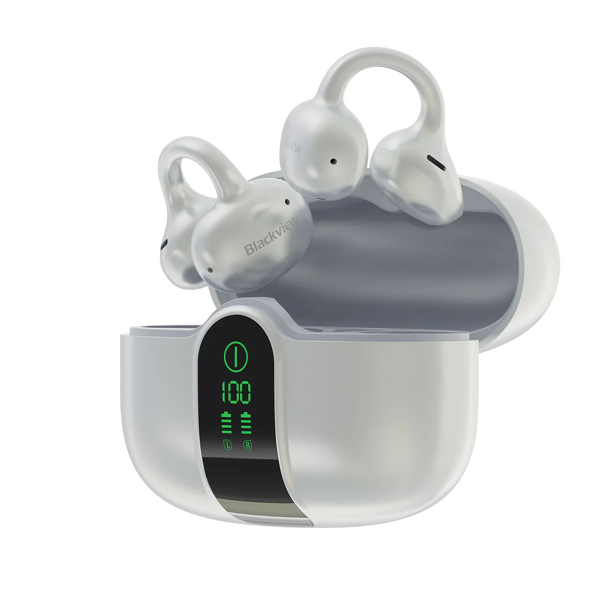Blackview AirBuds 15 IPX5 Wasserdichte LED-Anzeige Bluetooth 6.0 Clip-on OWS Ohrhörer - Image 10