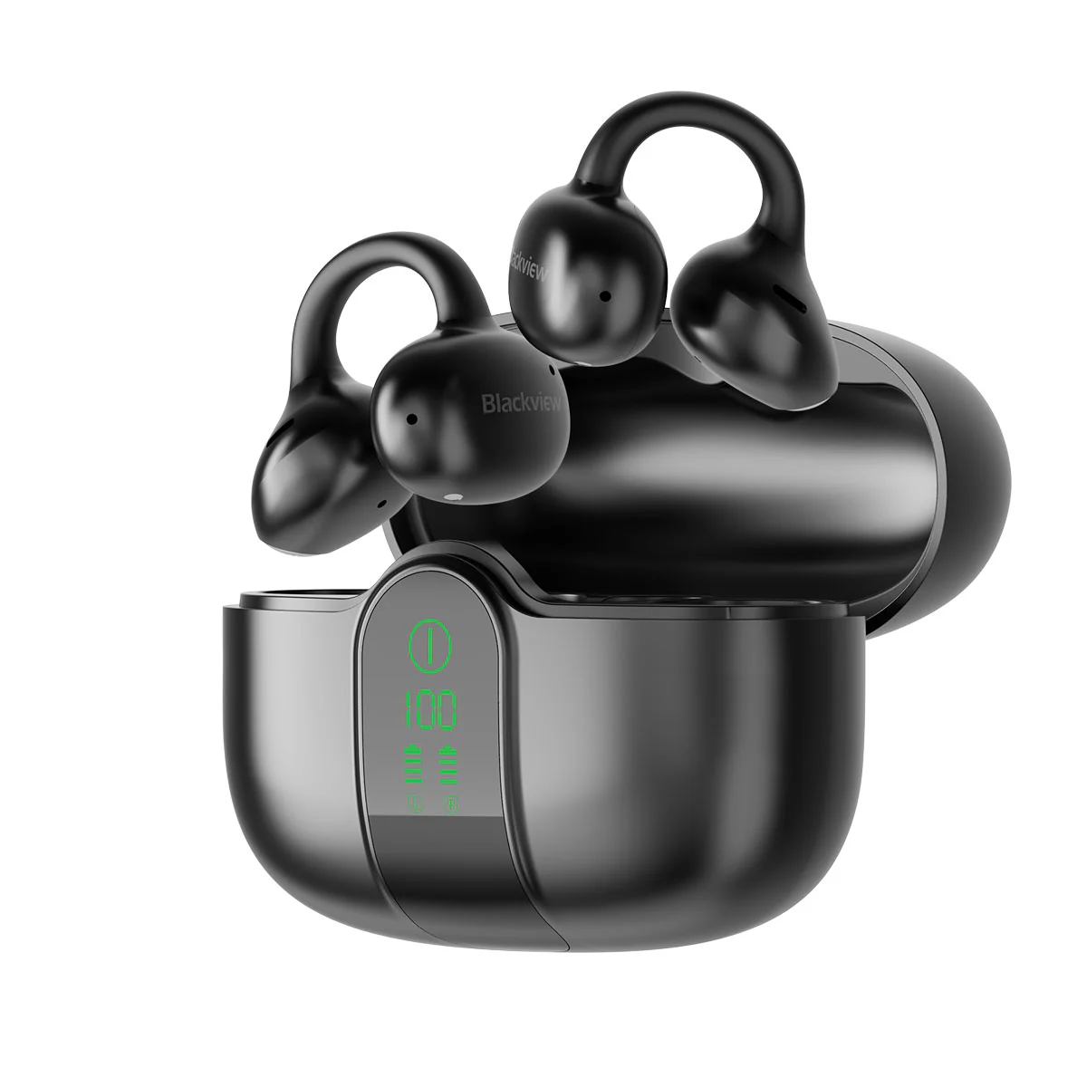 Blackview AirBuds 15 IPX5 Wasserdichte LED-Anzeige Bluetooth 6.0 Clip-on OWS Ohrhörer - Image 4
