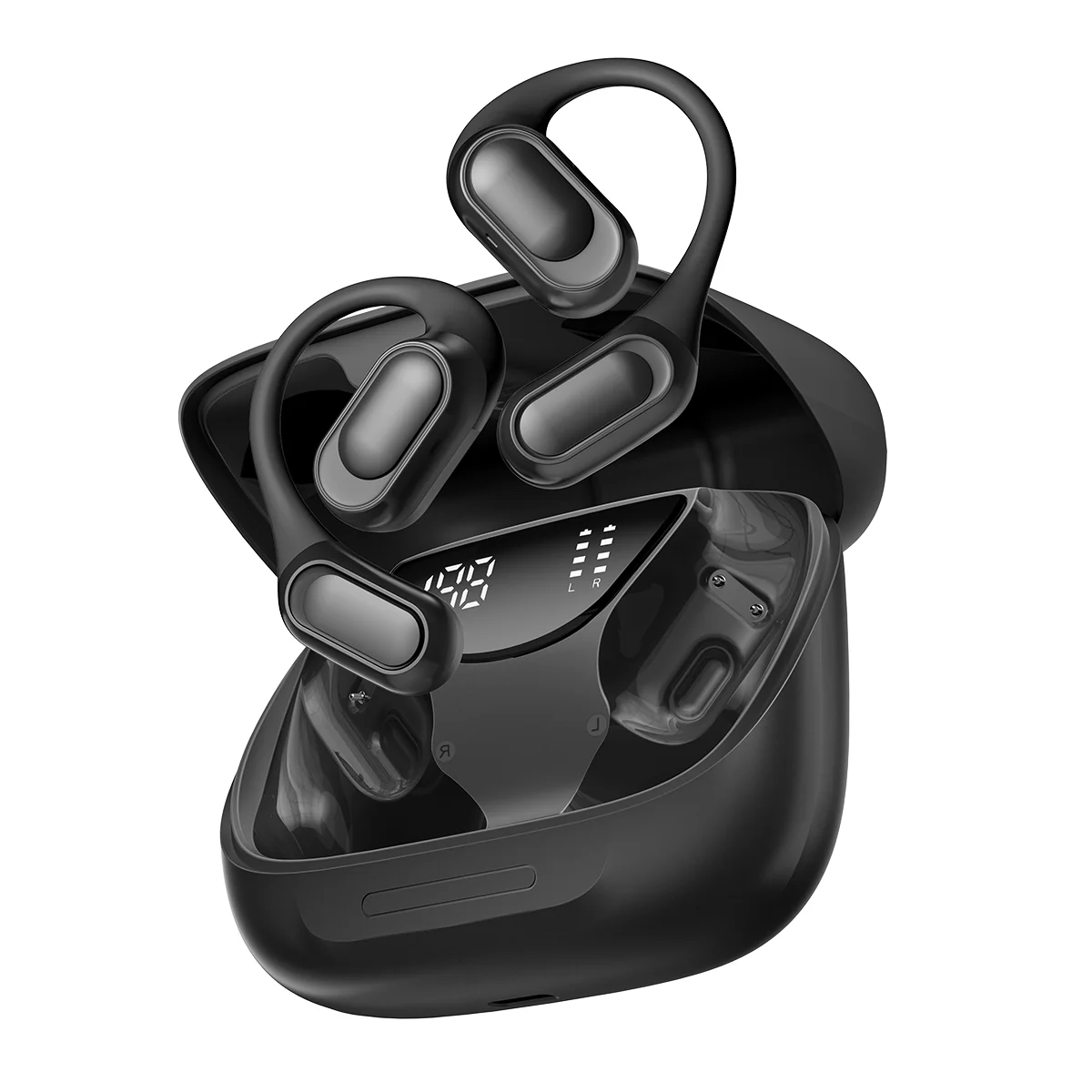Blackview AirBuds 200 IP68 Wasserdichte AI-betriebene ENC Bluetooth 5.4 Open-Ear OWS-Ohrhörer  - Image 6