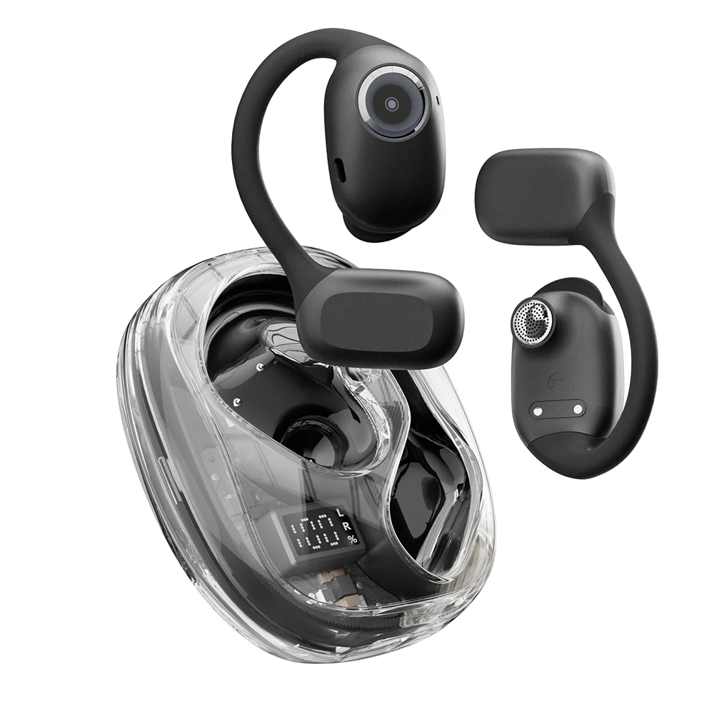 Blackview AirBuds 100 IP68 wasserdichte Bluetooth 5.3 Open-Ear-TWS-Ohrhörer mit Ohrbügel
