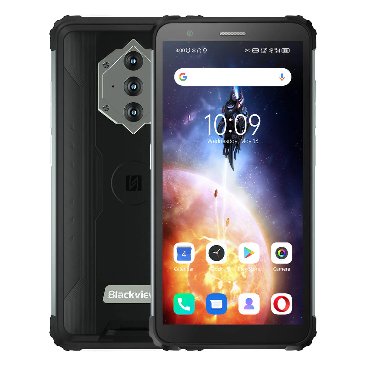 Blackview BV6600E 5.7" 4+32GB Android 11 8580mAh Massiver Akku 4G Robustes Smartphone