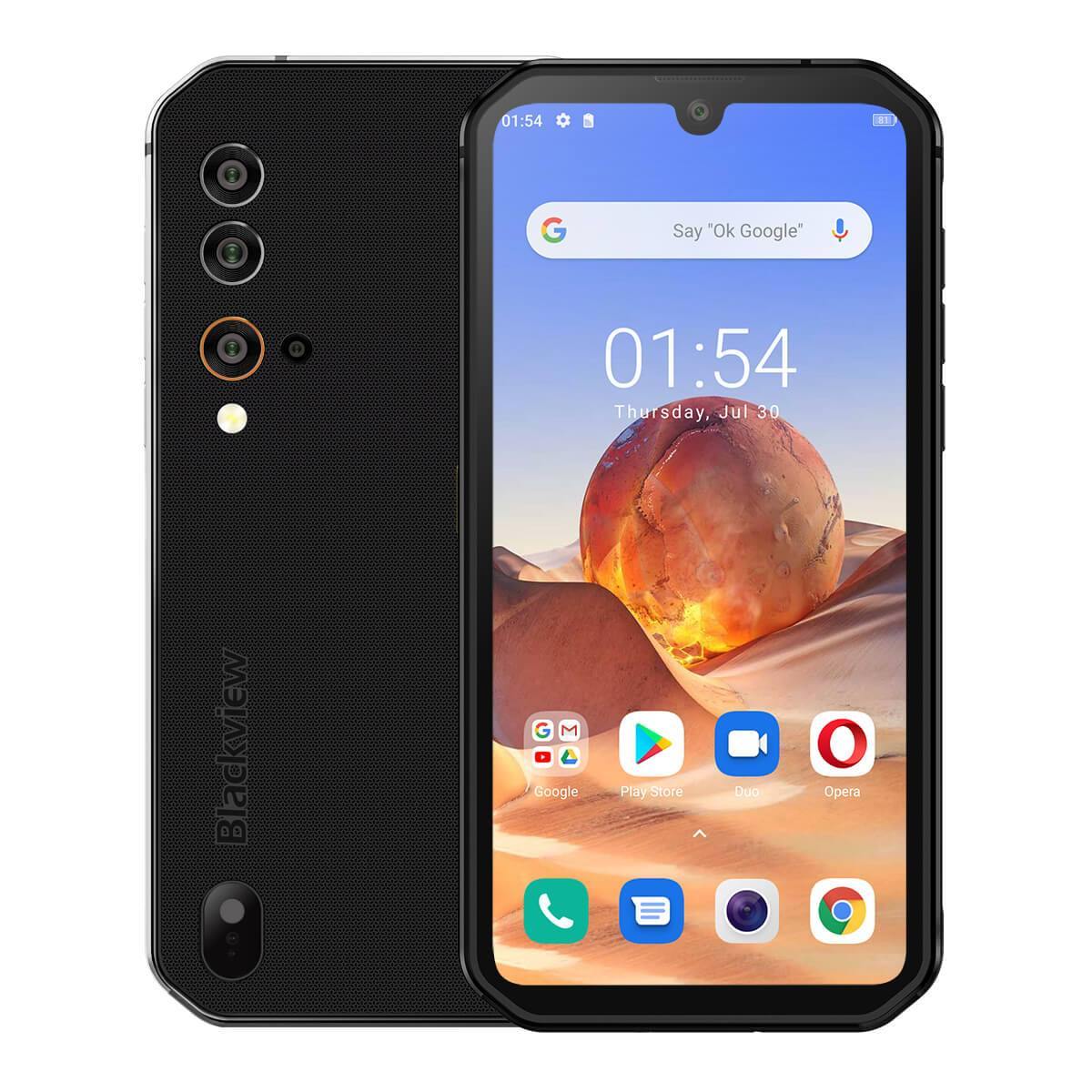 Blackview BV9900E Pulsmesser 5,84" 6+128GB IP68 wasserdichtes 4G robustes Smartphone