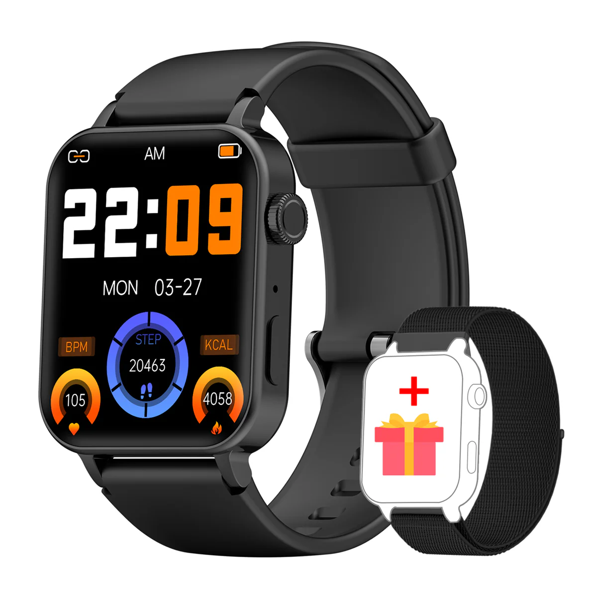 Blackview W10 IP68 Wasserdichte Bluetooth-Anruf-Sprachassistent-Smartwatch - Image 9