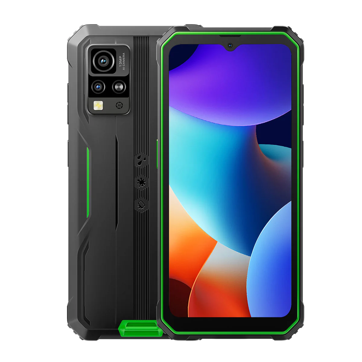 Blackview BV4800 Pro 6,56-Zoll Unisoc T606 Octa-Core 4+128GB 5180mAh 4G Robustes Mobiltelefon  - Image 13