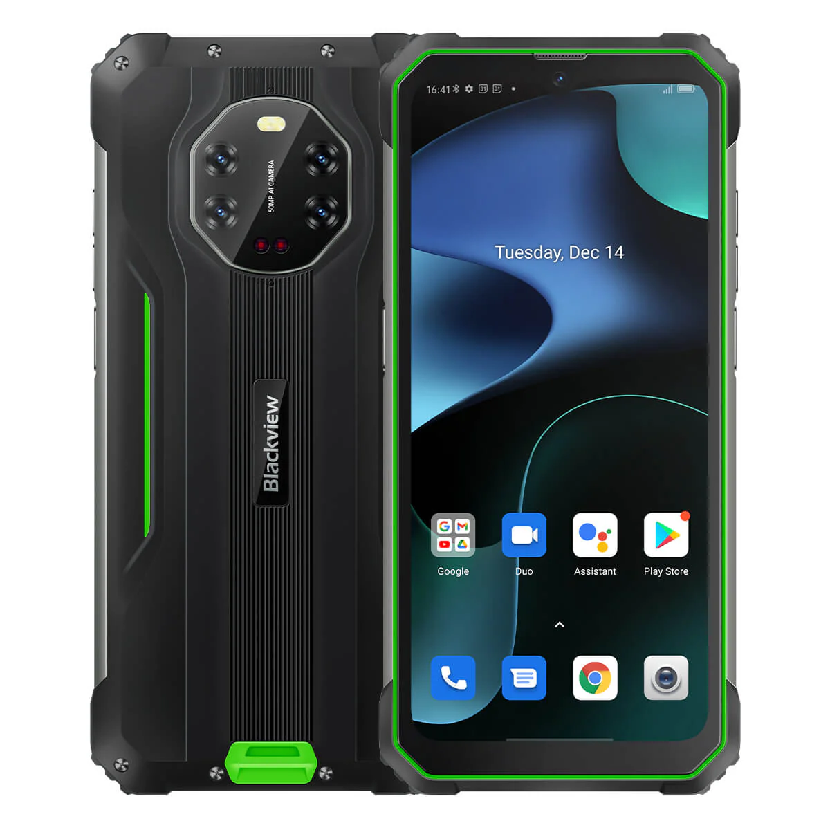 Blackview BV8800 50MP 6,58" 8+128GB IR-Nachtsichtkamera 90Hz Display 33W Ladegerät Robustes Telefon - Image 17