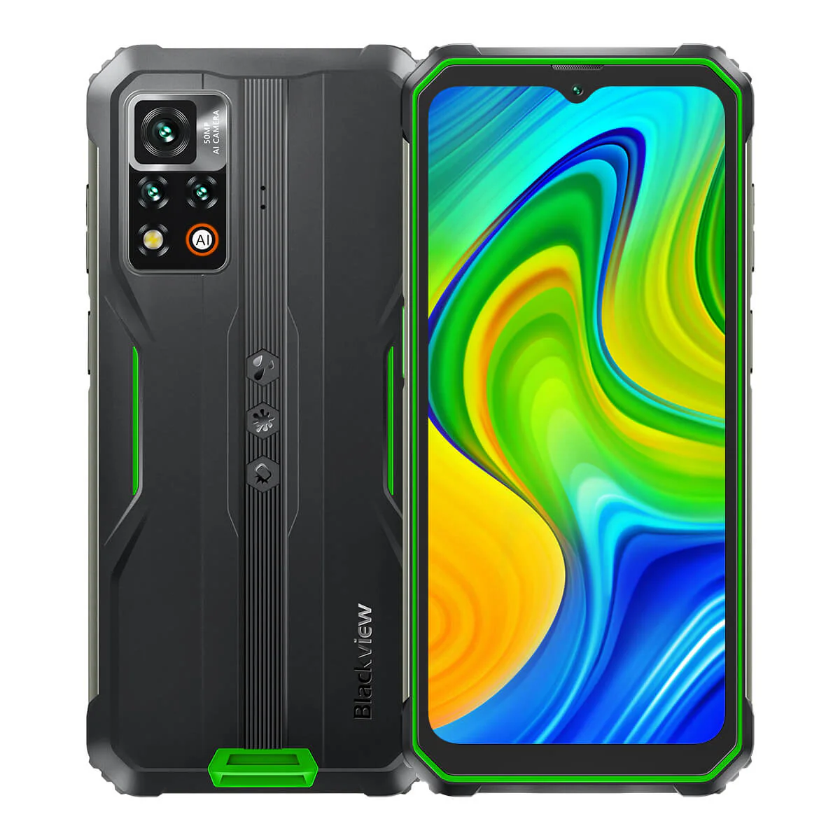 Blackview BV9200 66 W Schnellladung + 30 W kabelloses Laden 6,6-Zoll-120-Hz-Display 8 + 256 GB Robustes Smartphone