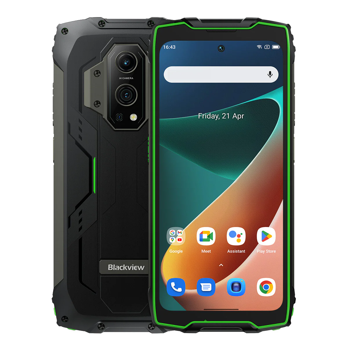 Blackview BV9300 6,7 Zoll 12+256 GB 120 Hz Display MediaTek Helio G99 6 nm CPU 15080 mAh Akku 4G Robustes Smartphone 