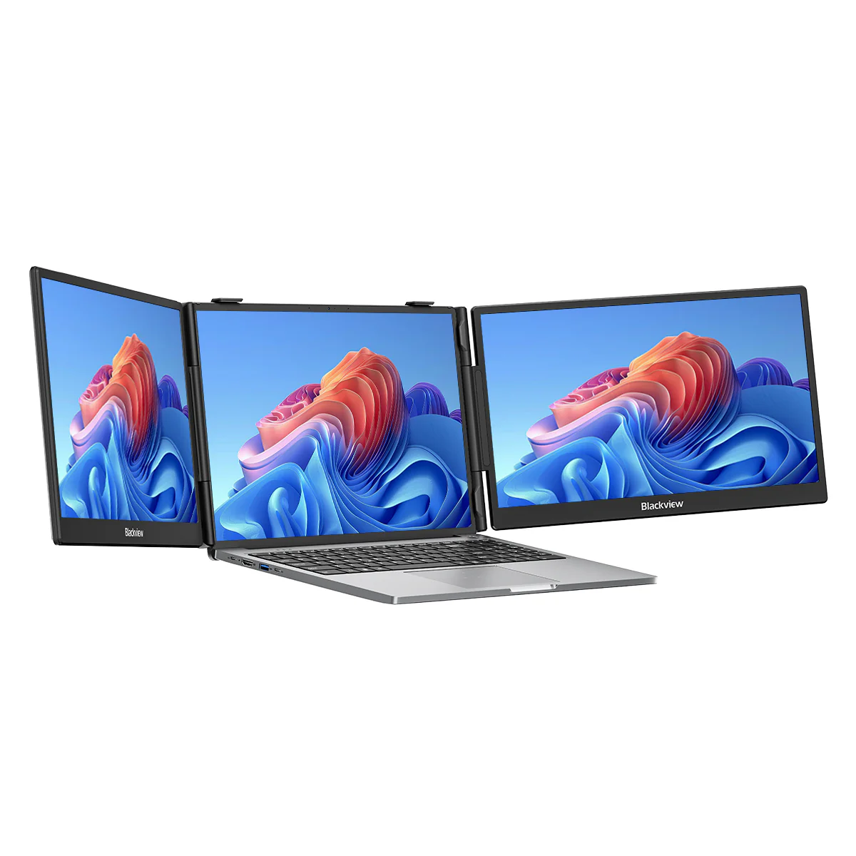 Blackview DCM5 14-Zoll Dual-Monitor Tragbarer Laptop-Bildschirm-Erweiterer mit Lautsprecher - Image 4