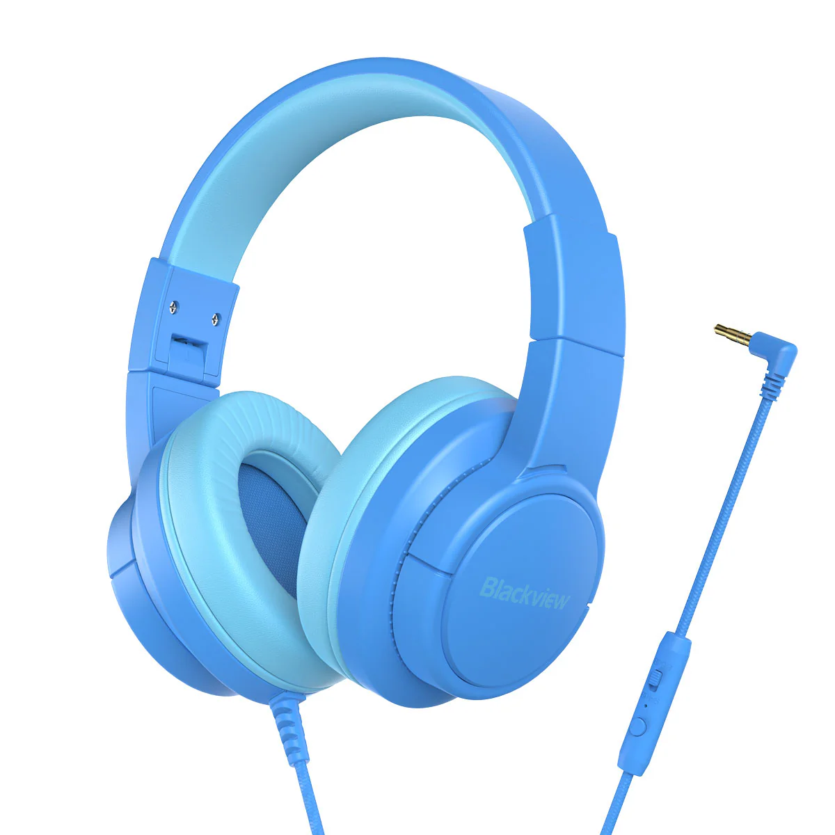 Blackview FitBuds K1 3D Stereo-Audio Eingebautes Mikrofon Kinder Kabelgebundene Over-Ear-Kopfhörer