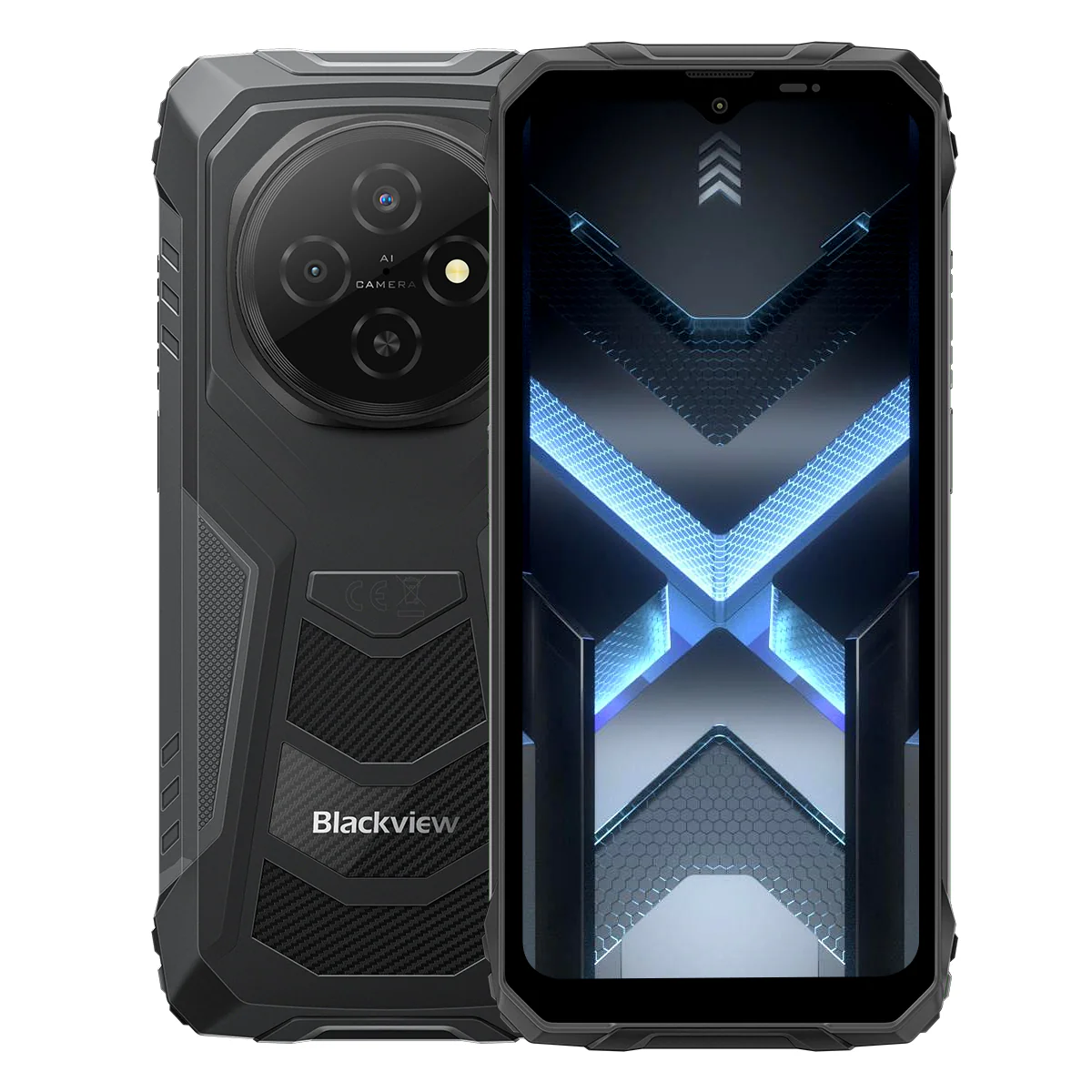 Blackview FORT 1 6,56-Zoll 90Hz Smart AI Display Unisoc Tiger T615 Octa-Core 10000mAh 4G AI Robust Telefon - Image 2