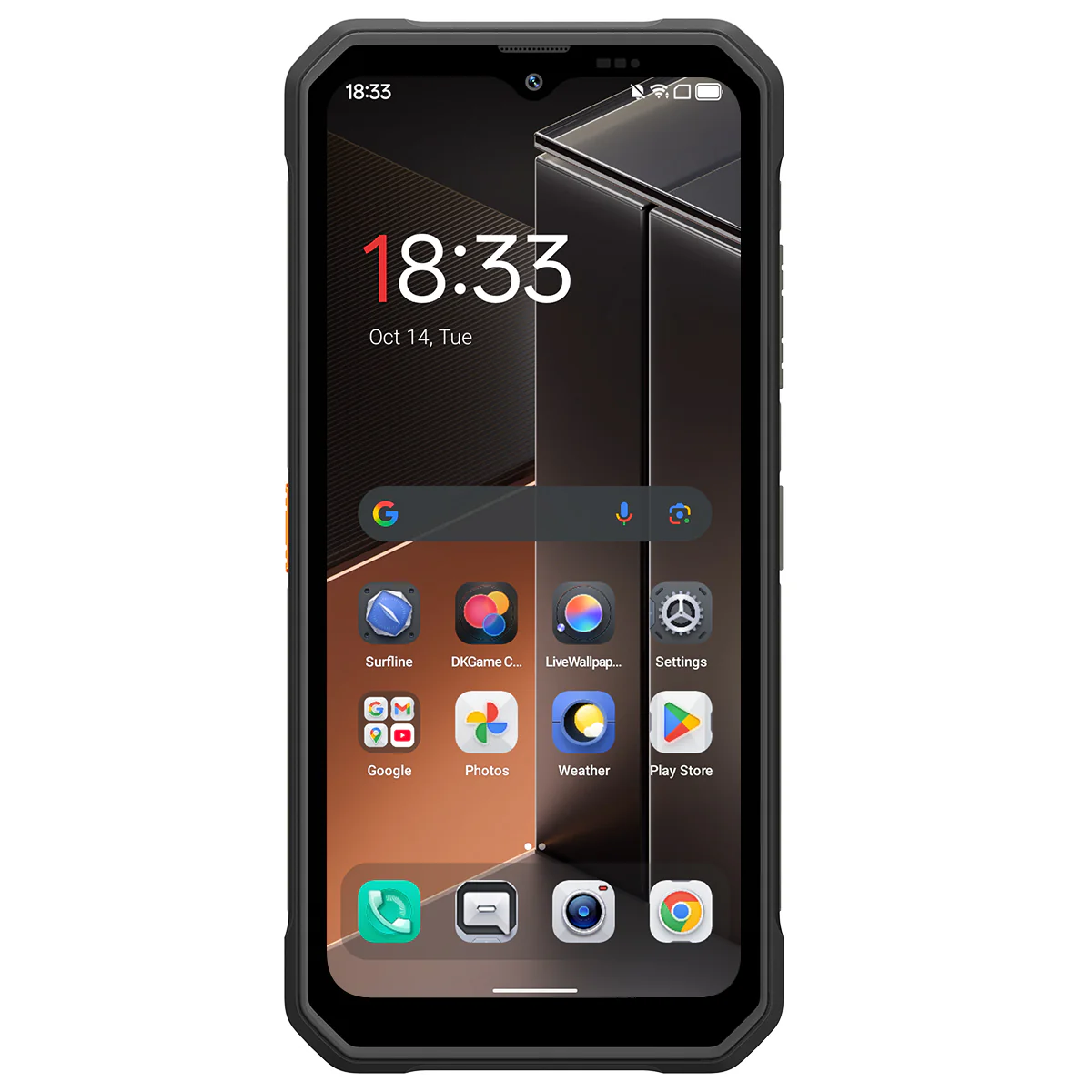 Blackview FORT 100 Ultradünnes 6,56-Zoll MediaTek Helio G81 Octa-Core 5000mAh 16MP+13MP Kamera 4G Robusttelefon - Image 10