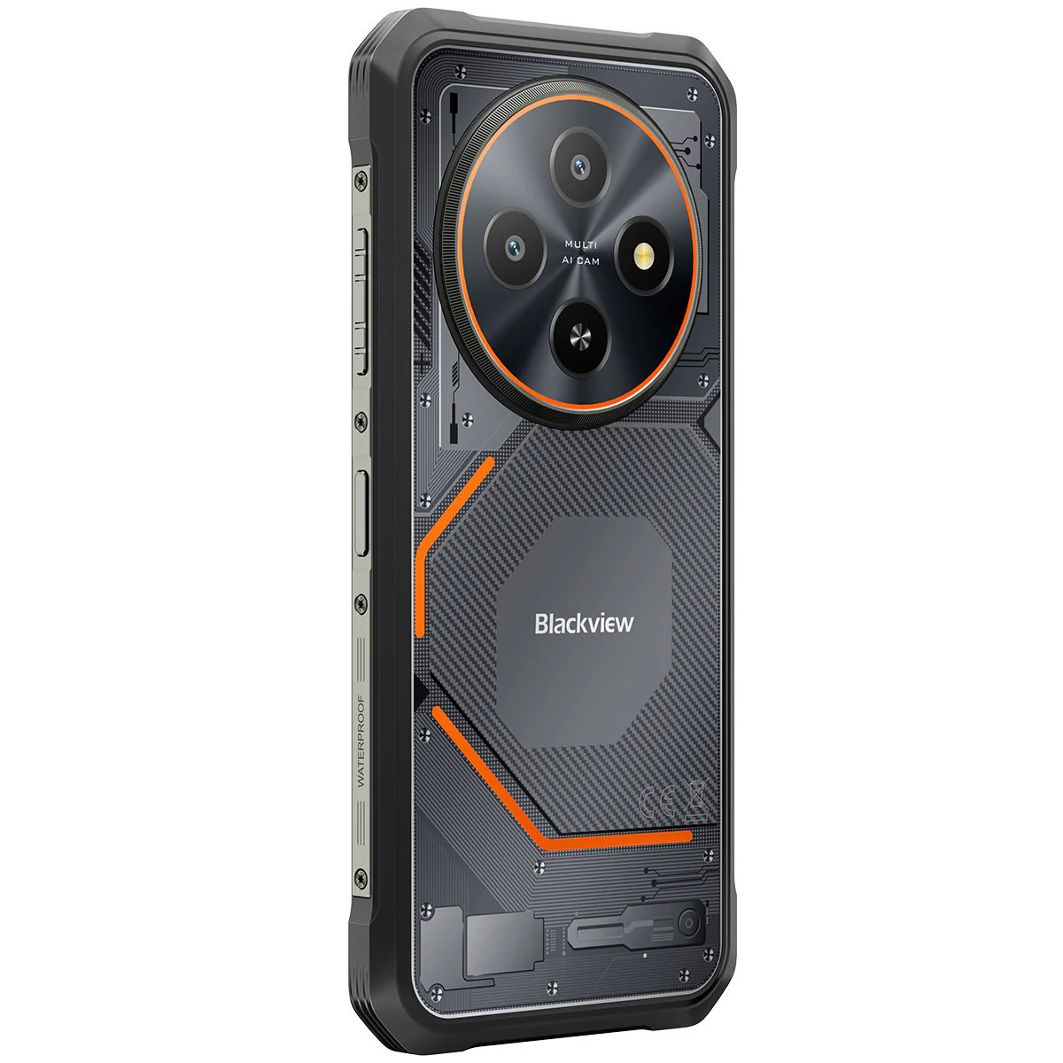 Blackview FORT 2 Ultra-dünnes 6,56-Zoll MediaTek Helio G81 Octa-Core 5000mAh 16MP+13MP KI-Kamera NFC 4G Robustiertes Handy - Image 5