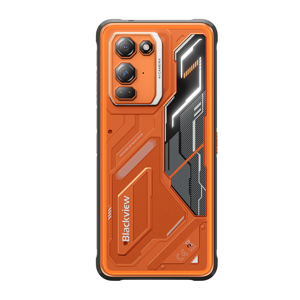 Blackview FORT 200 Schlankes & kabelloses Laden 6,78 Zoll MediaTek Helio G100 Octa-Core 5000mAh 108MP+13MP Nachtsichtkamera Robustes 4G Handy - Image 12