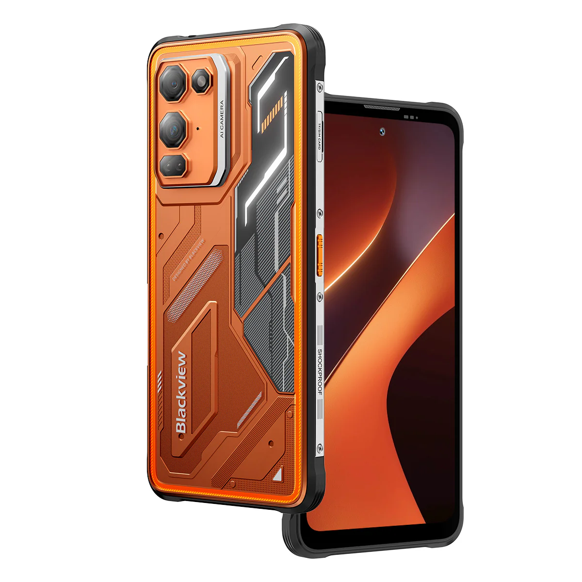 Blackview FORT 200 Schlankes & kabelloses Laden 6,78 Zoll MediaTek Helio G100 Octa-Core 5000mAh 108MP+13MP Nachtsichtkamera Robustes 4G Handy - Image 17