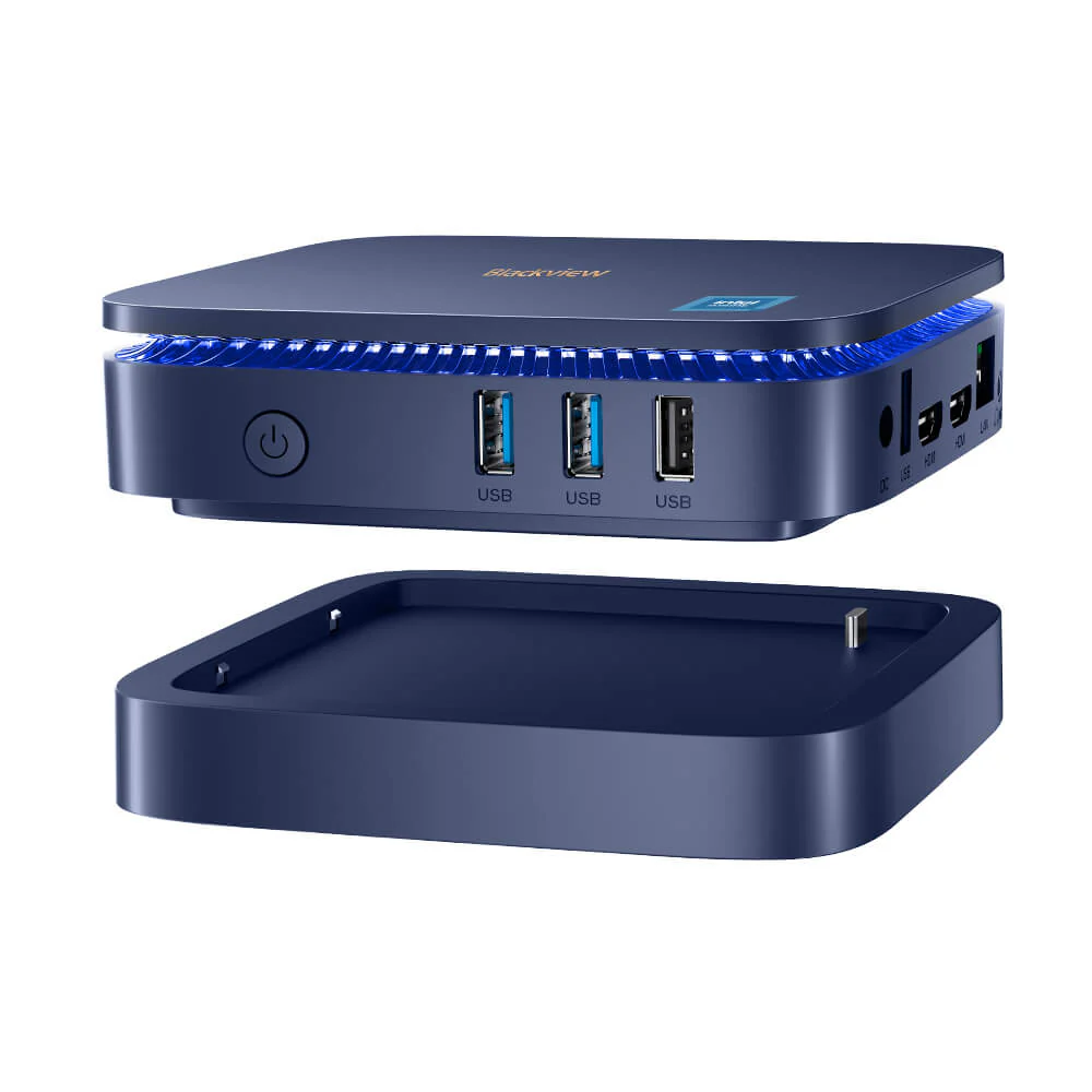 Blackview MP60 Mini-PC, Intel N-Serie-CPU, Windows 11 Pro, VESA-Halterung, Mini-PC - Image 12