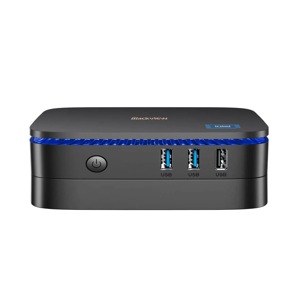 Blackview MP60 Mini-PC, Intel N-Serie-CPU, Windows 11 Pro, VESA-Halterung, Mini-PC - Image 4