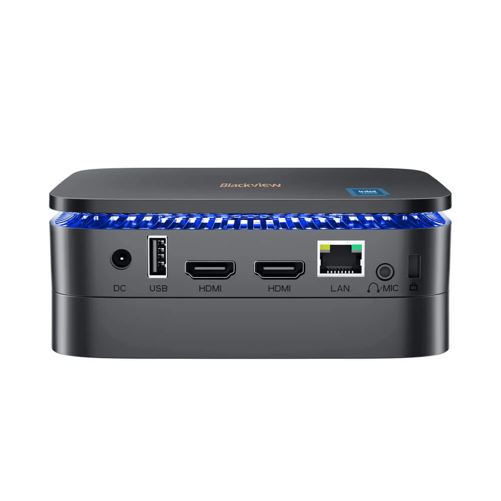 Blackview MP60 Mini-PC, Intel N-Serie-CPU, Windows 11 Pro, VESA-Halterung, Mini-PC - Image 5