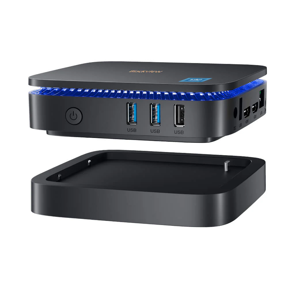 Blackview MP60 Mini-PC, Intel N-Serie-CPU, Windows 11 Pro, VESA-Halterung, Mini-PC - Image 6