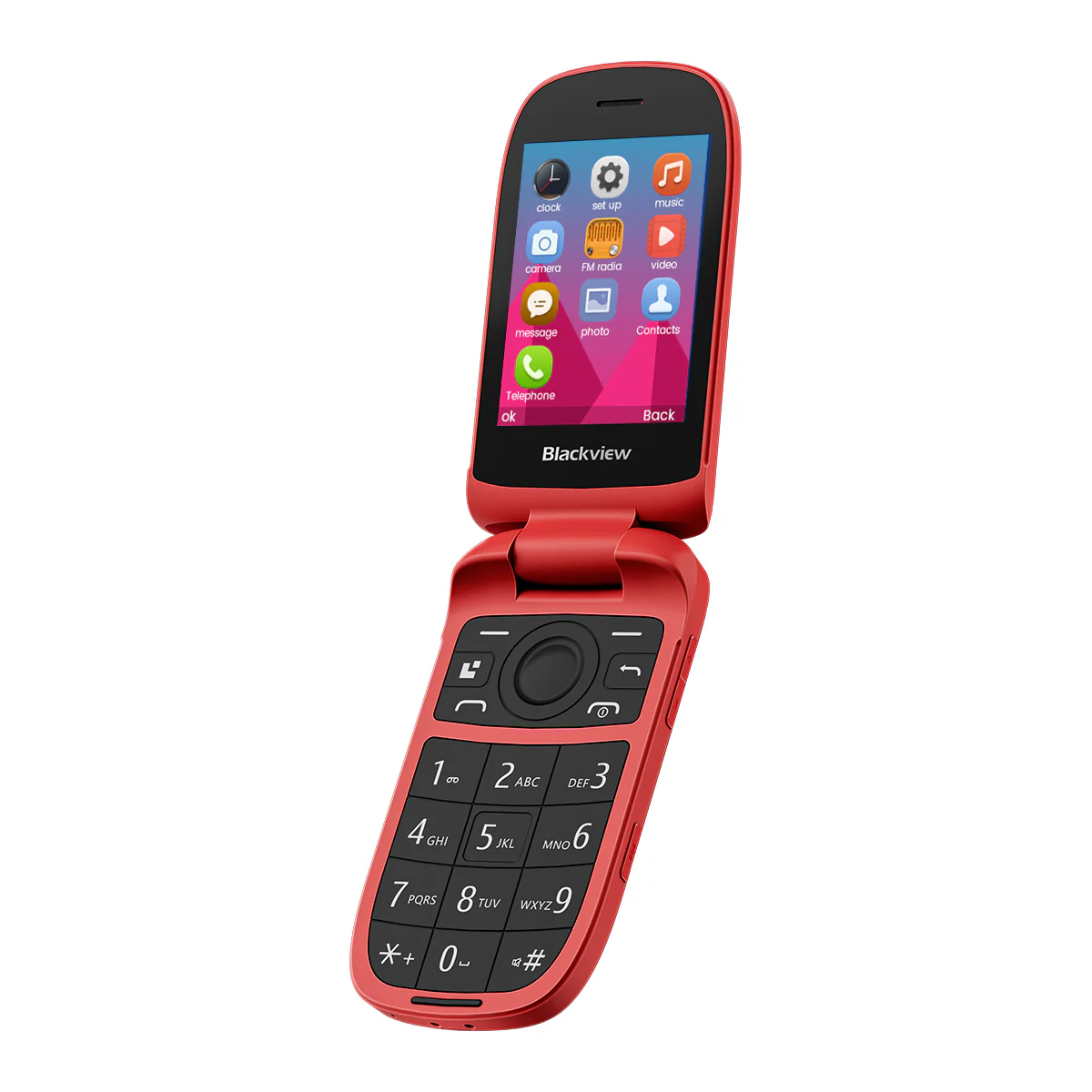 Blackview N2000 Flip 2,8"+1,77" Display Unisoc T107 1500mAh Dual-SIM 4G-Handy  - Image 13