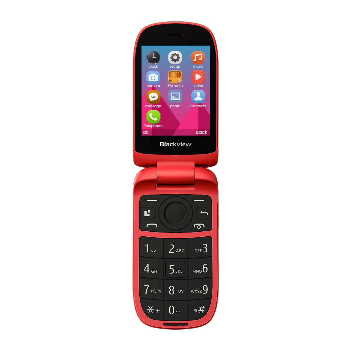 Blackview N2000 Flip 2,8"+1,77" Display Unisoc T107 1500mAh Dual-SIM 4G-Handy  - Image 14