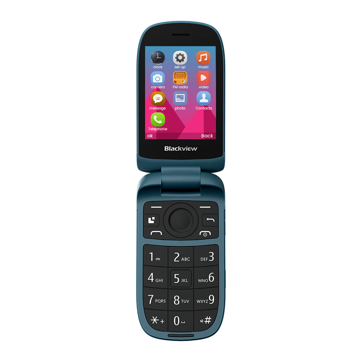 Blackview N2000 Flip 2,8"+1,77" Display Unisoc T107 1500mAh Dual-SIM 4G-Handy  - Image 21
