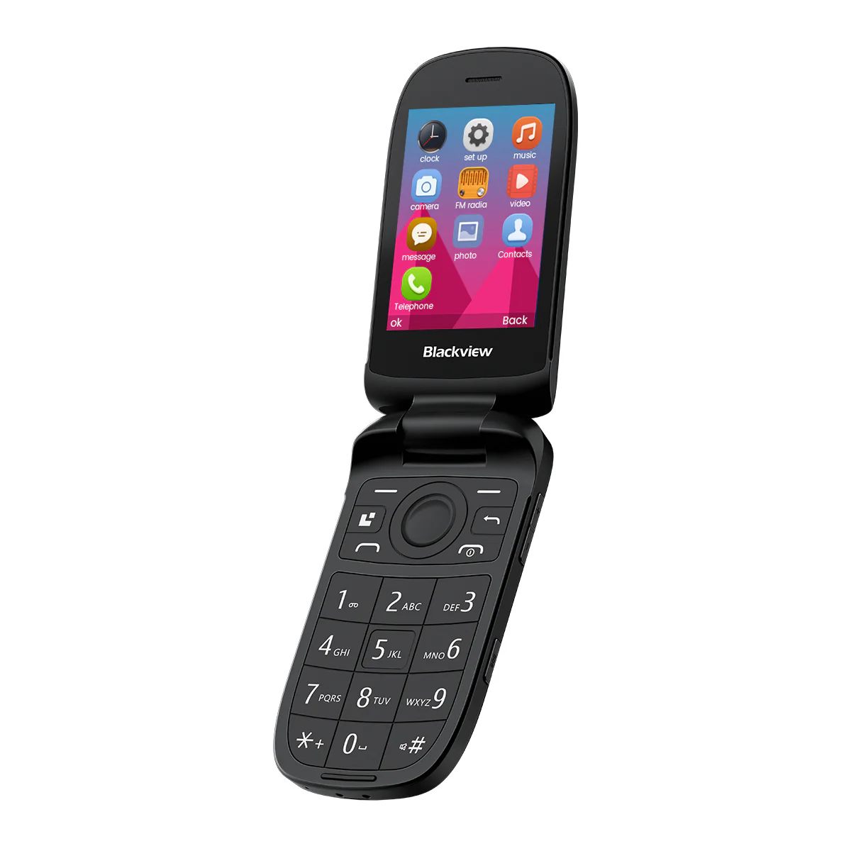 Blackview N2000 Flip 2,8"+1,77" Display Unisoc T107 1500mAh Dual-SIM 4G-Handy  - Image 6