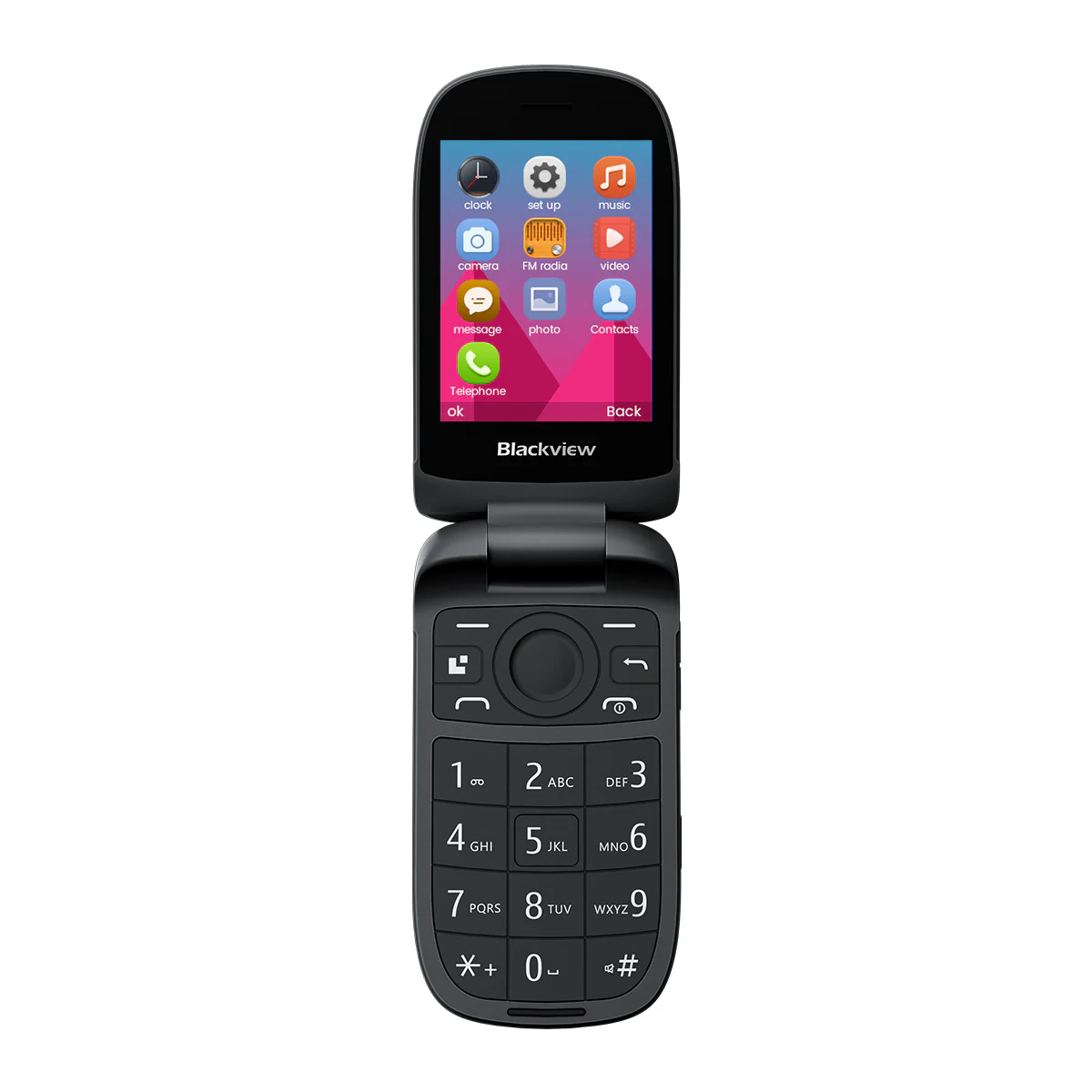 Blackview N2000 Flip 2,8"+1,77" Display Unisoc T107 1500mAh Dual-SIM 4G-Handy  - Image 7