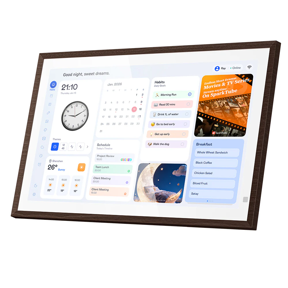 Blackview NEST 15 15,6-Zoll FHD+ IPS Touchscreen Digitaler Kalender mit Wi-Fi 6 & Foto-Rahmen-Modus Unterstützung