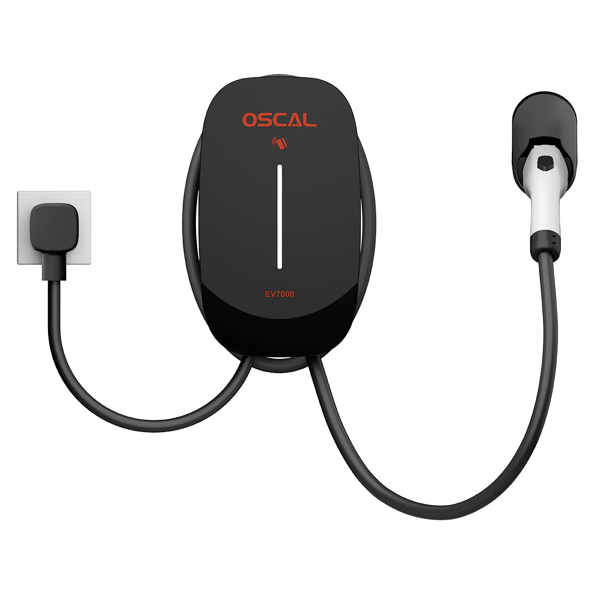 Oscal EV7000 7kW intelligentes, wandmontiertes EV-Ladegerät mit RFID-Kartenzugang und App-Steuerung - Image 8