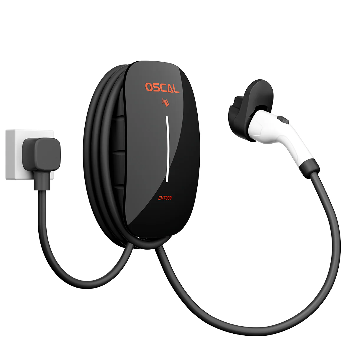 Oscal EV7000 7kW intelligentes, wandmontiertes EV-Ladegerät mit RFID-Kartenzugang und App-Steuerung - Image 9