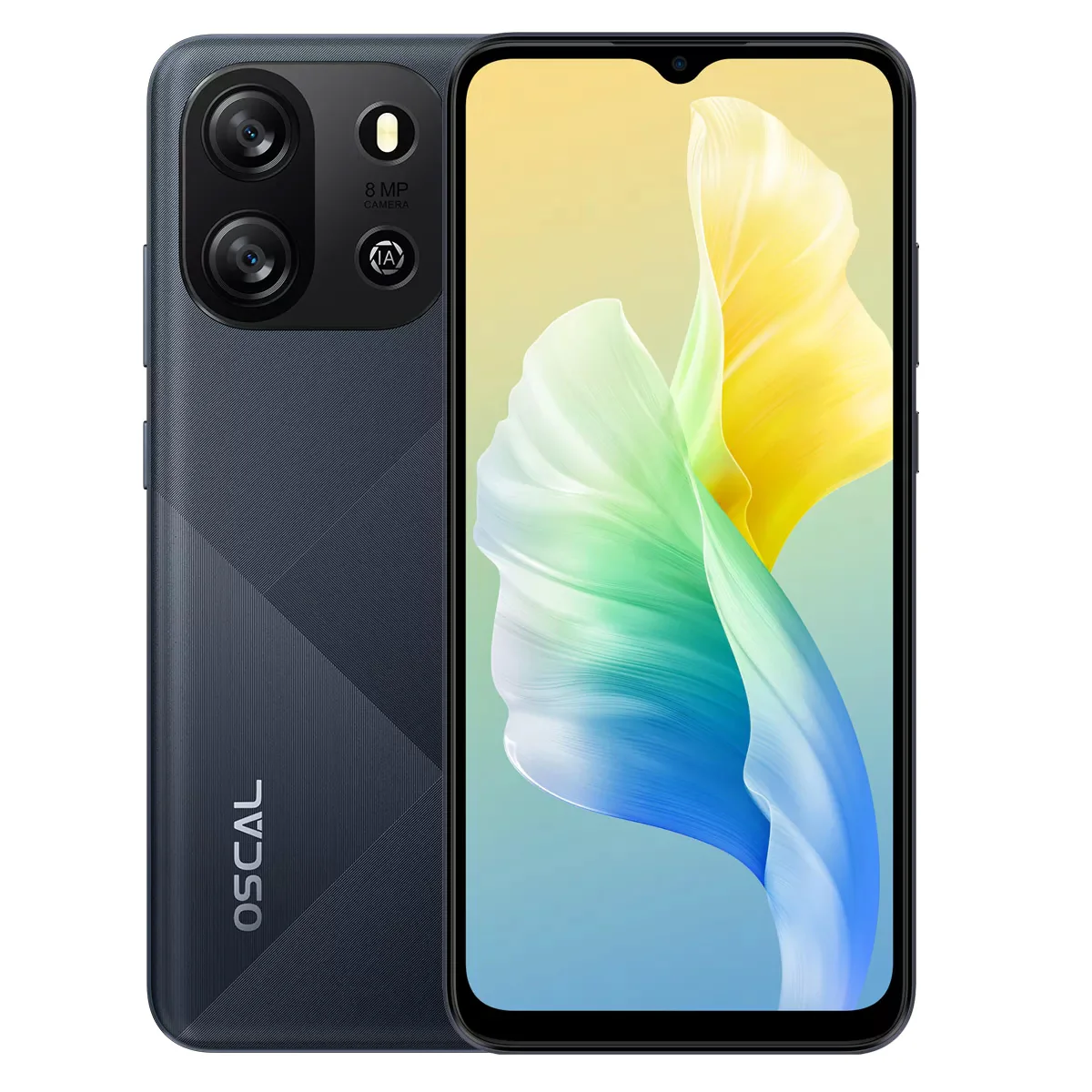 Oscal FLAT 1C 6,56" 2+32GB SC9863A Octa-Core 4700mAh Massiver Akku 4G Smartphone 