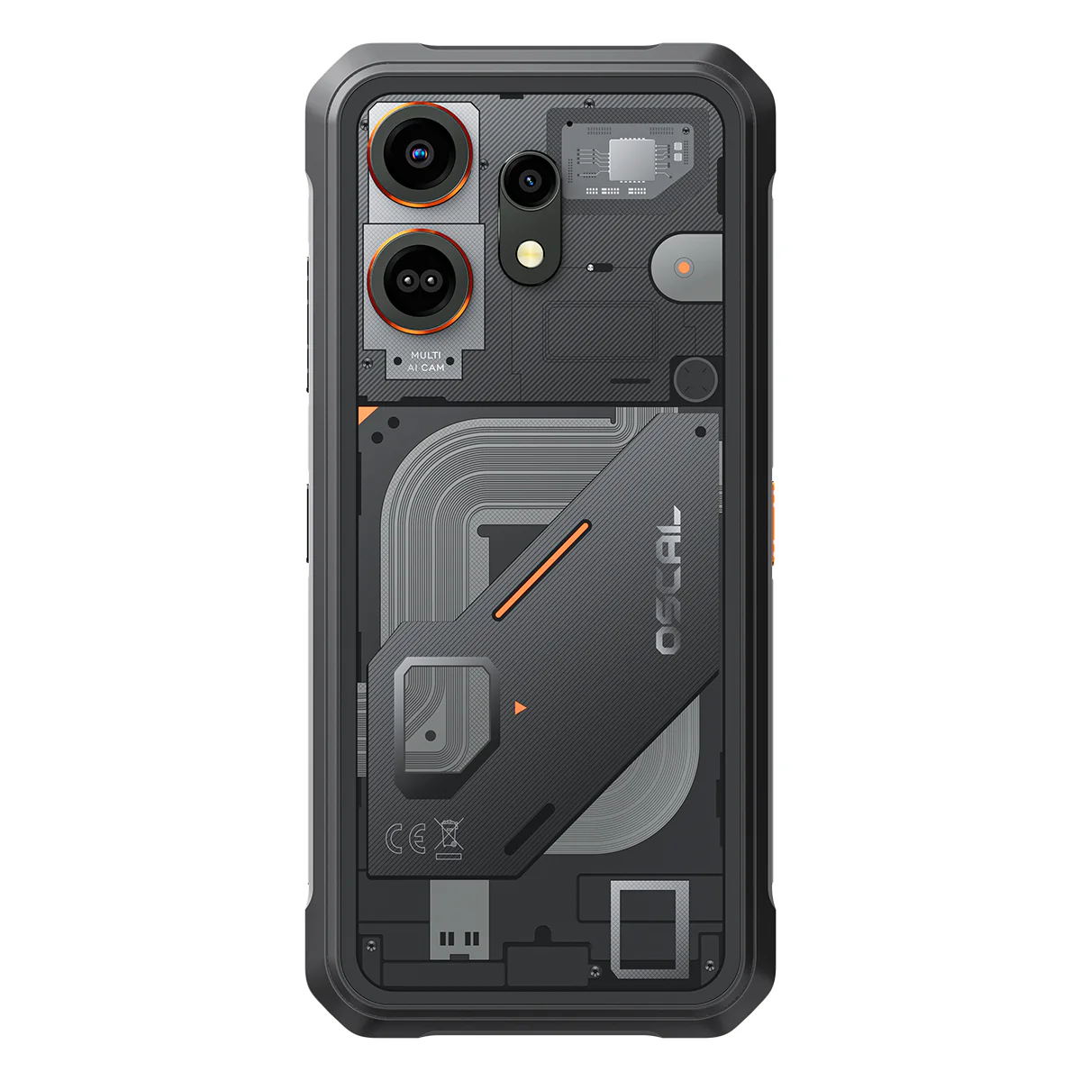 Oscal MARINE 3 6,56" 90Hz Display MediaTek Helio G81 Octa-Core 13MP Infrarot-Nachtsichtkamera 5000mAh 4G Robusttelefon - Image 9