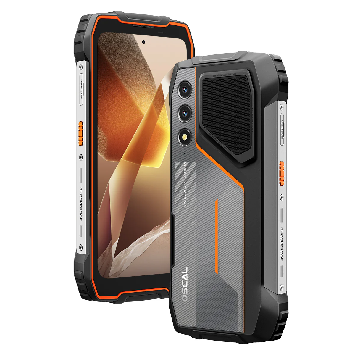 Oscal Pilot 1 6,67-Zoll-Stereo-Lautsprecher und Dual-LED-Taschenlampe 6 + 256 GB MediaTek Helio G81 Octa-Core 4G Robustes Mobiltelefon - Image 14