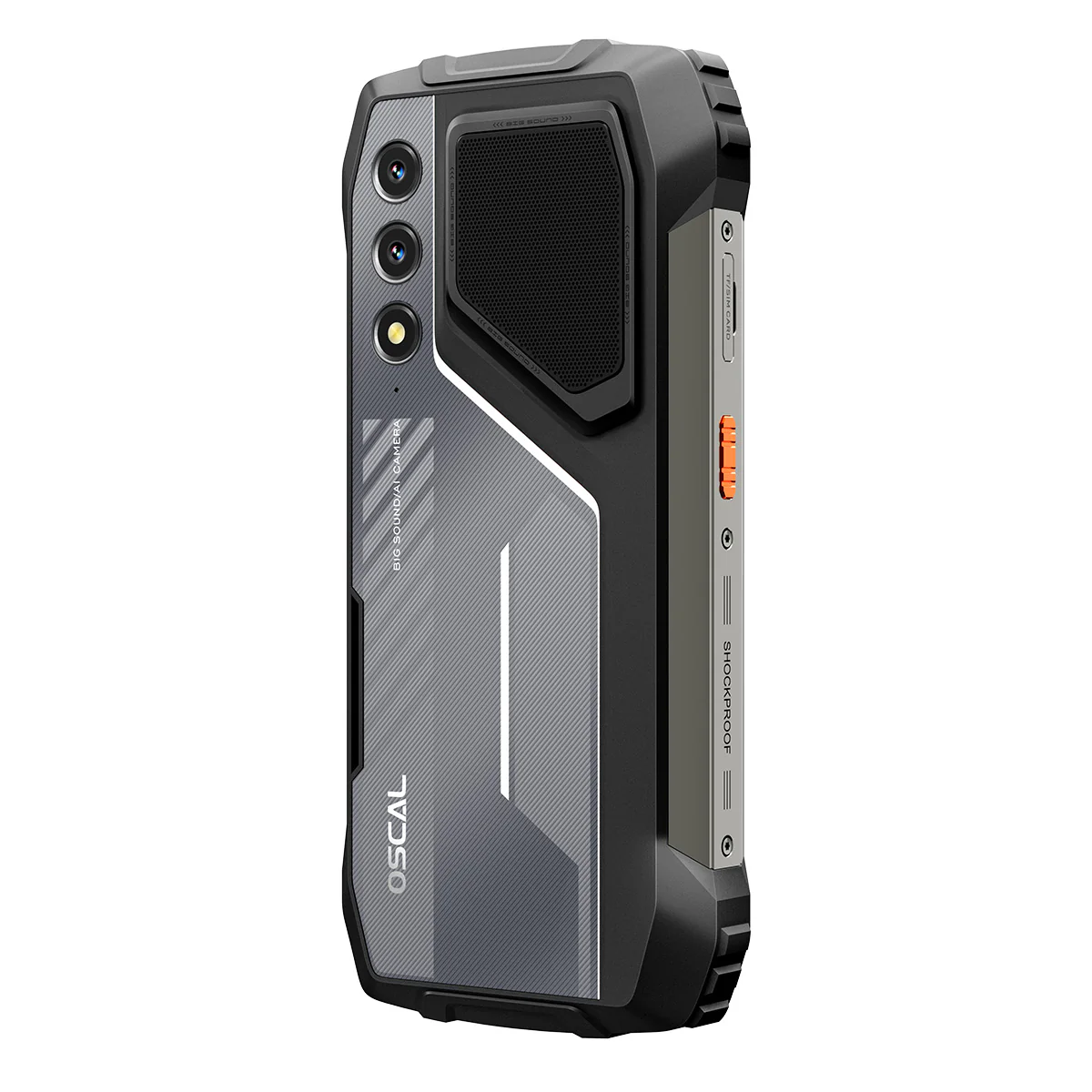 Oscal Pilot 1 6,67-Zoll-Stereo-Lautsprecher und Dual-LED-Taschenlampe 6 + 256 GB MediaTek Helio G81 Octa-Core 4G Robustes Mobiltelefon - Image 4