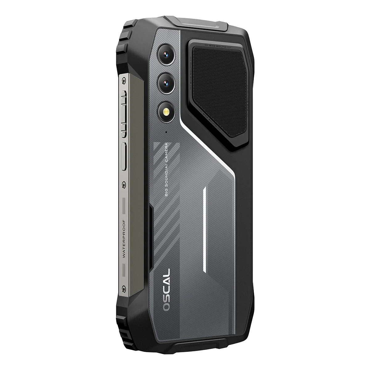 Oscal Pilot 1 6,67-Zoll-Stereo-Lautsprecher und Dual-LED-Taschenlampe 6 + 256 GB MediaTek Helio G81 Octa-Core 4G Robustes Mobiltelefon - Image 5