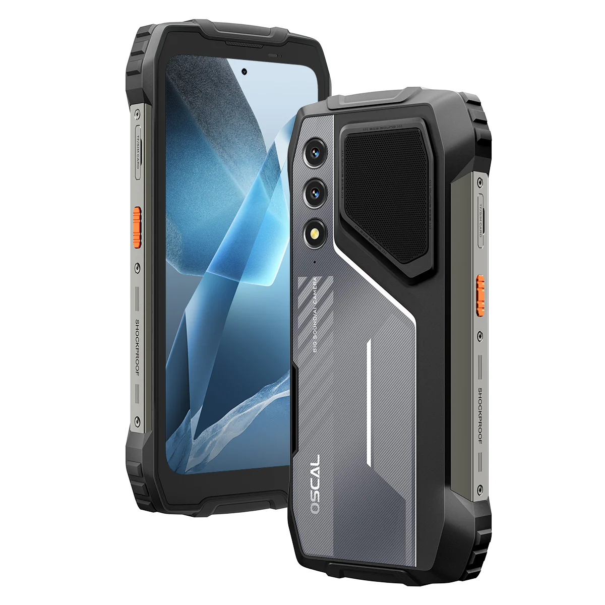 Oscal Pilot 1 6,67-Zoll-Stereo-Lautsprecher und Dual-LED-Taschenlampe 6 + 256 GB MediaTek Helio G81 Octa-Core 4G Robustes Mobiltelefon - Image 7