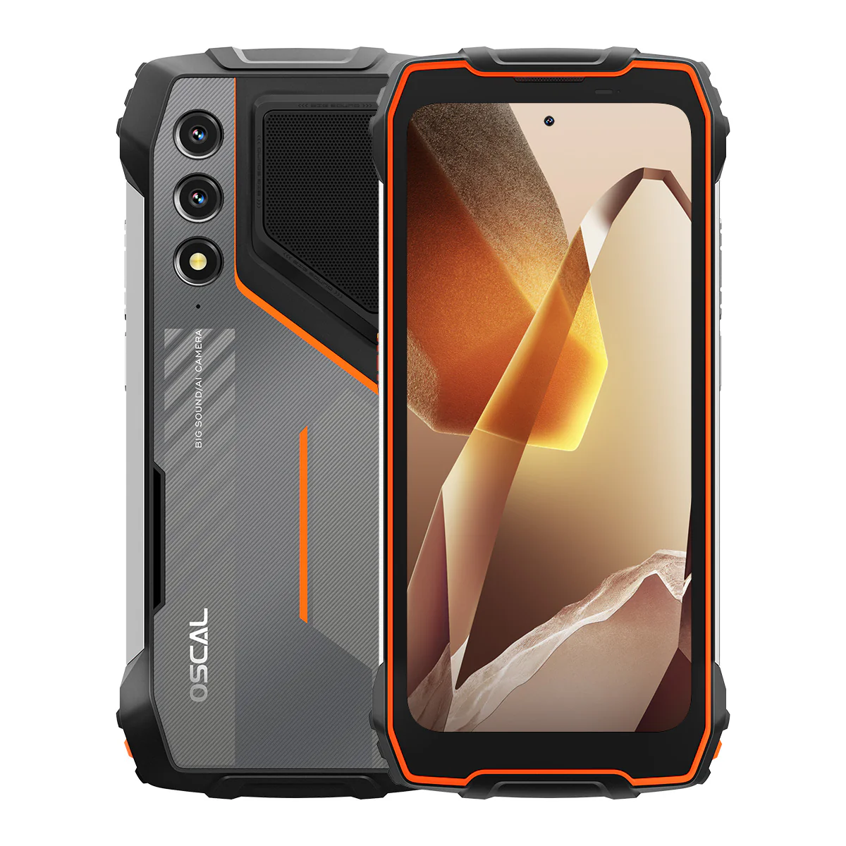 Oscal Pilot 1 6,67-Zoll-Stereo-Lautsprecher und Dual-LED-Taschenlampe 6 + 256 GB MediaTek Helio G81 Octa-Core 4G Robustes Mobiltelefon - Image 8