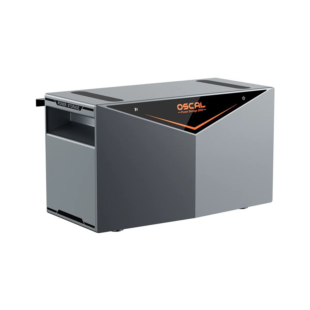 Oscal Power Storage 2000 2400W Robustes Heim-Backup-Stromspeichersystem mit kabellosem, modular stapelbarem Design & 1920-9600Wh erweiterbar - Image 3