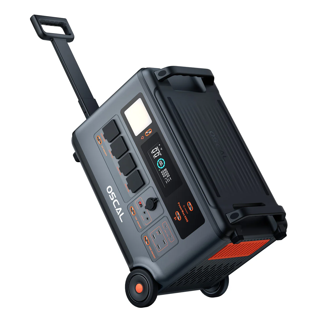Robustes Blackview Oscal PowerMax 6000-Kraftwerk für die Datensicherung zu Hause und im Freien  - Image 7