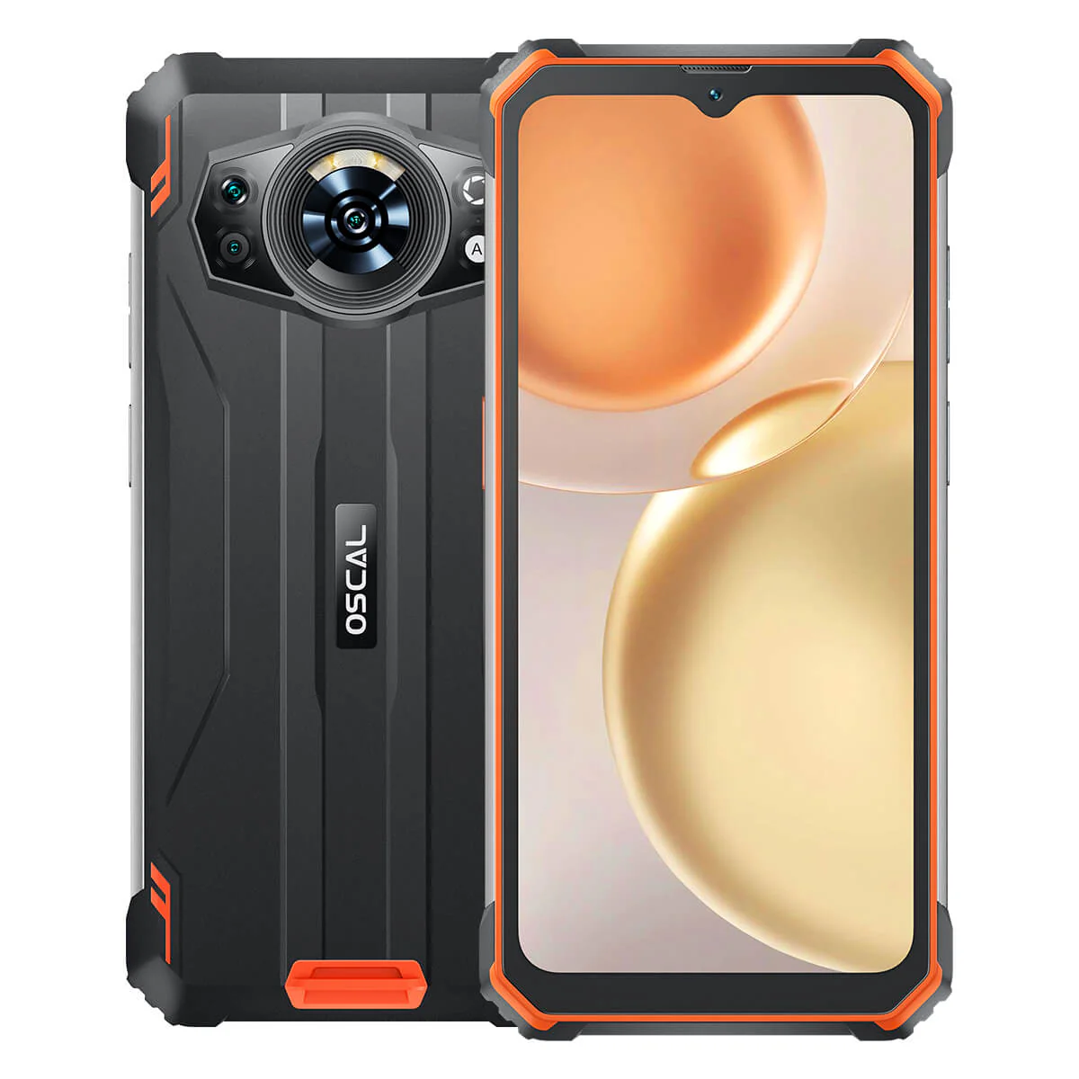 Oscal S80 6,583-Zoll 6+128GB 13000mAh Massive Batterie 4G Ruggedized Smartphone