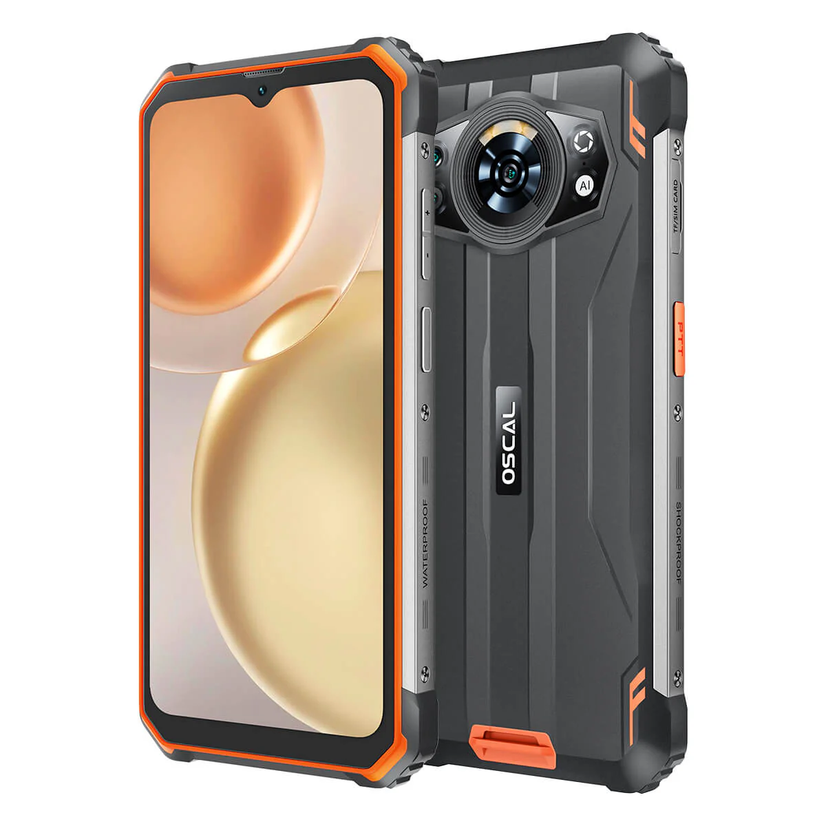 Oscal S80 6,583-Zoll 6+128GB 13000mAh Massive Batterie 4G Ruggedized Smartphone - Image 4