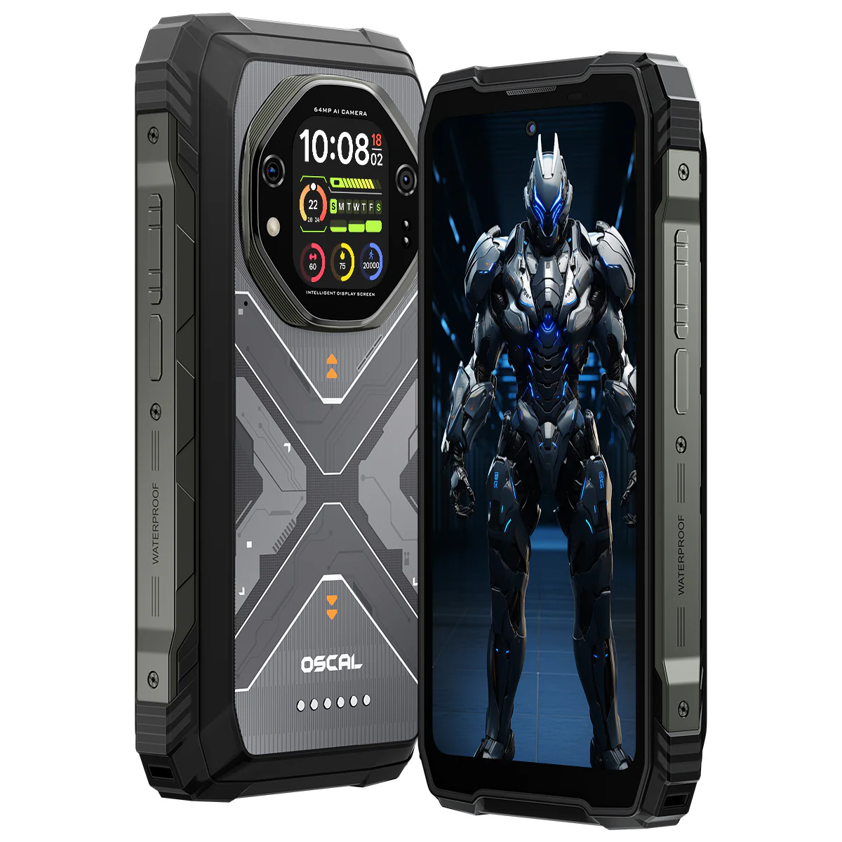 Oscal TANK 1 6,78" 120Hz Haupt- & 2,01" Sekundärdisplay 20000mAh 170LM Taschenlampe & Nachtsichtkamera 5G KI Robusttelefon - Image 14