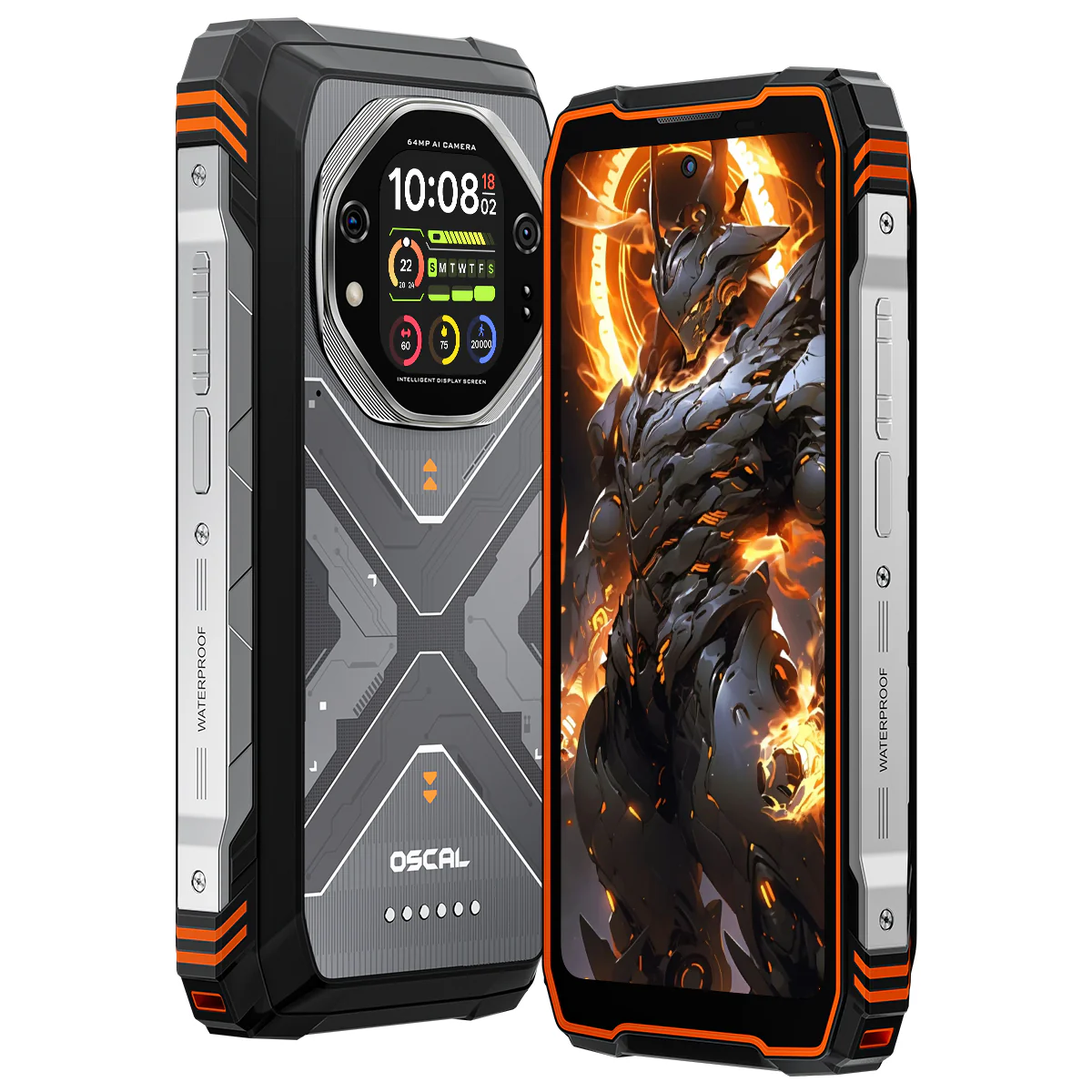 Oscal TANK 1 6,78" 120Hz Haupt- & 2,01" Sekundärdisplay 20000mAh 170LM Taschenlampe & Nachtsichtkamera 5G KI Robusttelefon - Image 8