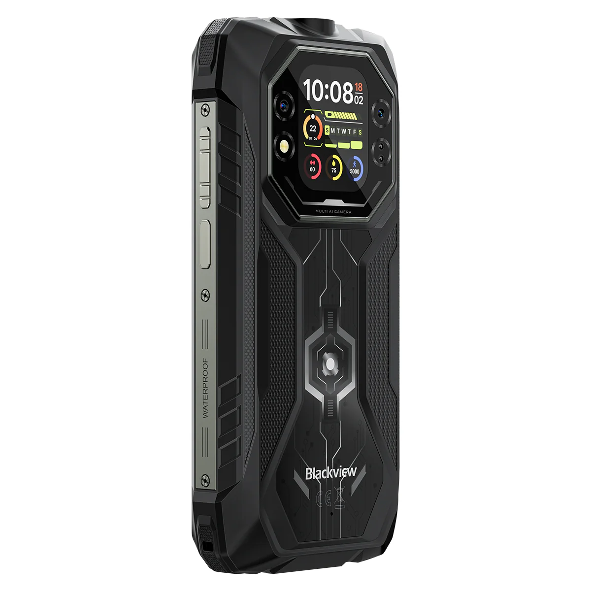 Blackview ROCK 1 6,56-Zoll 90Hz Haupt- & 2,01" Sekundärdisplay MediaTek Helio G81 Octa-Core 15000mAh 20MP Nachtsichtkamera 4G Robusttelefon - Image 5