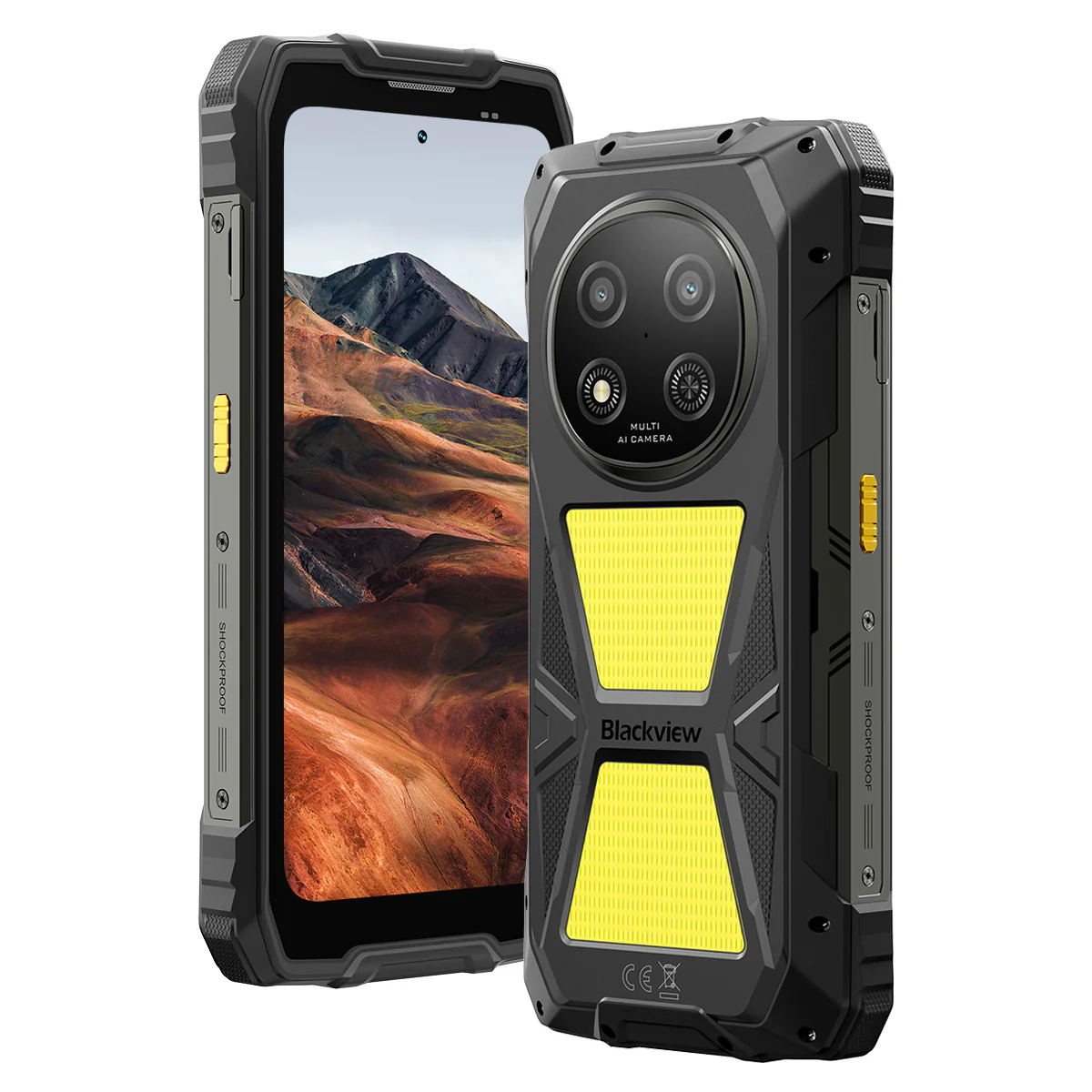 Blackview ROCK 2 Pro 6,67-Zoll 120Hz Bildschirm 400LM Campinglampe 15000mAh 5G Robustes Telefon - Image 14