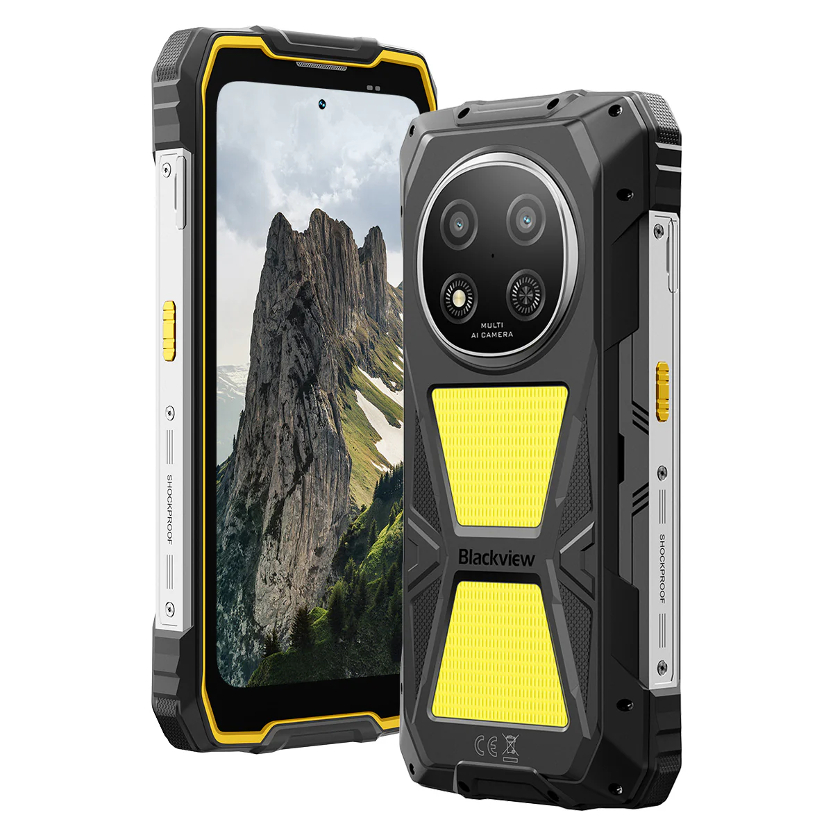 Blackview ROCK 2 Pro 6,67-Zoll 120Hz Bildschirm 400LM Campinglampe 15000mAh 5G Robustes Telefon - Image 7
