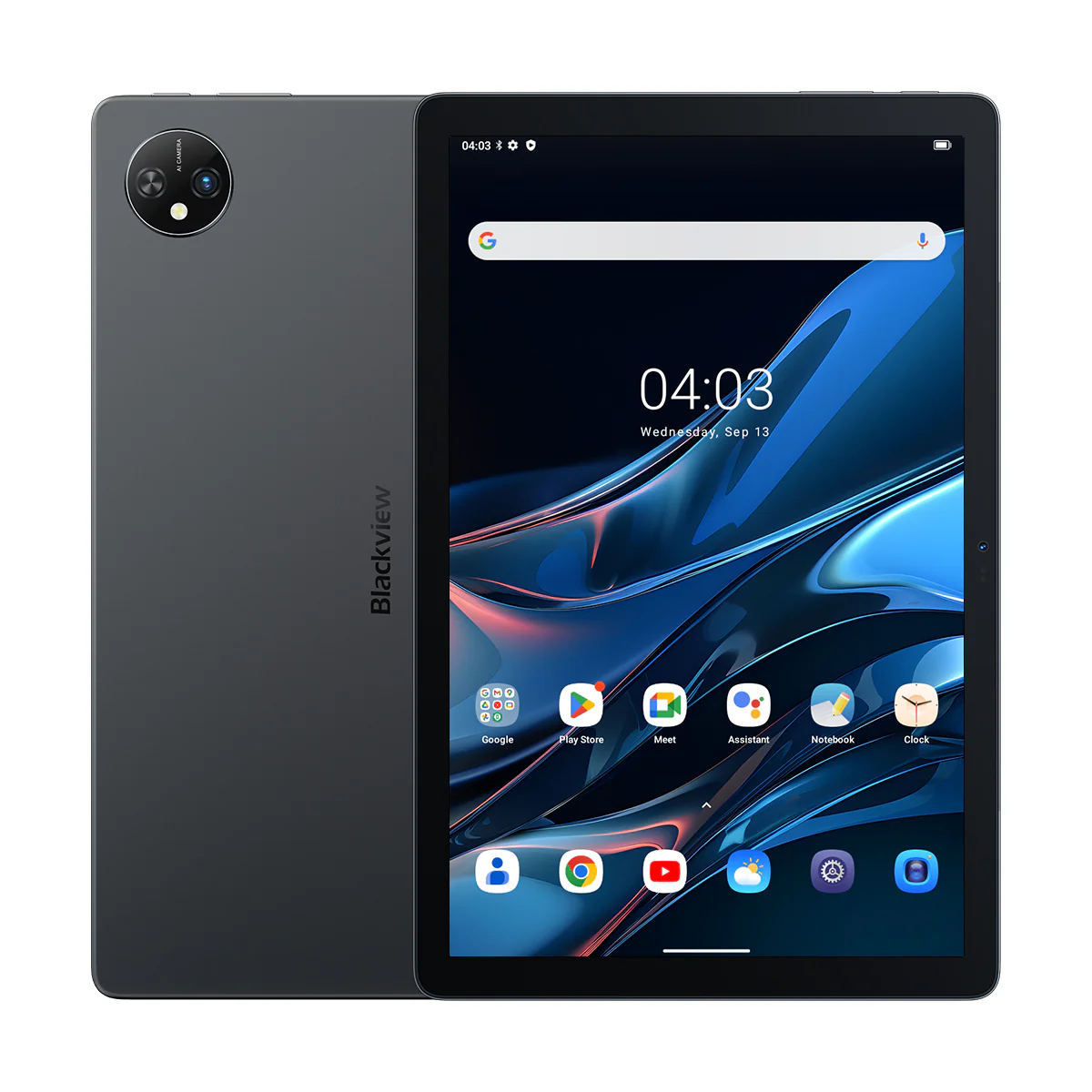 Blackview Tab 10 Wifi 10,1" MediaTek MT8788 Octa-Core 8GB+256GB 7680mAh Stylus Pen Android 5G Wifi Tablet PC 