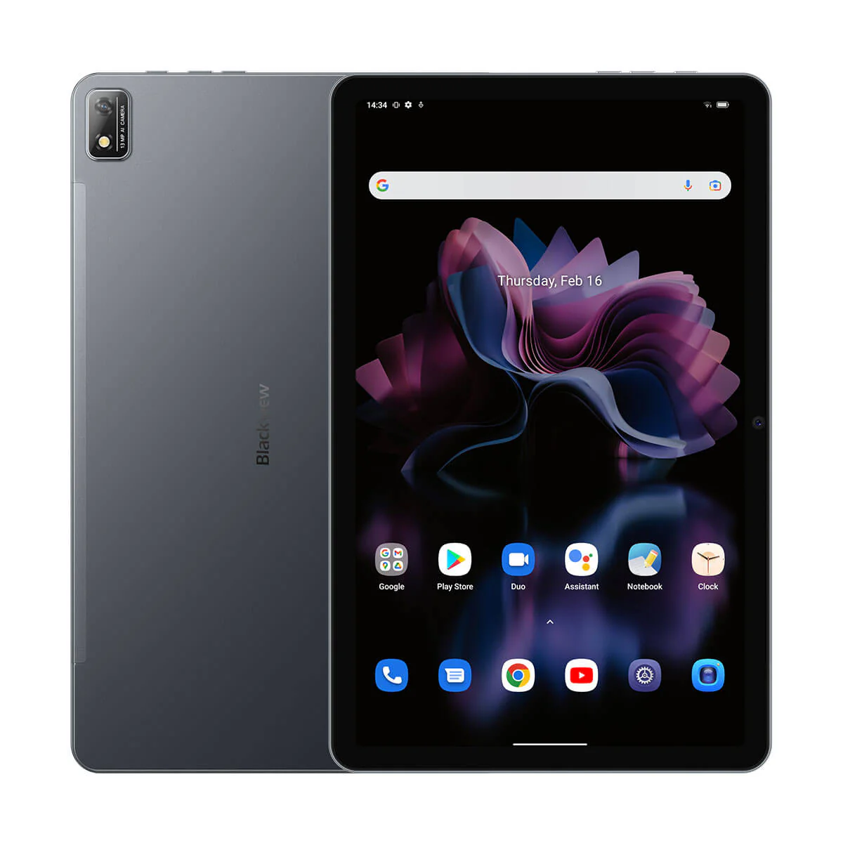 Blackview Tab 16 11 Zoll 2K FHD+ Display Unisoc T616 8GB+256GB 7680mAh Akku Widevine L1 Android Tablet PC - Image 13