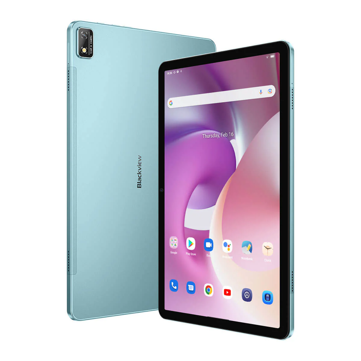Blackview Tab 16 11 Zoll 2K FHD+ Display Unisoc T616 8GB+256GB 7680mAh Akku Widevine L1 Android Tablet PC - Image 6